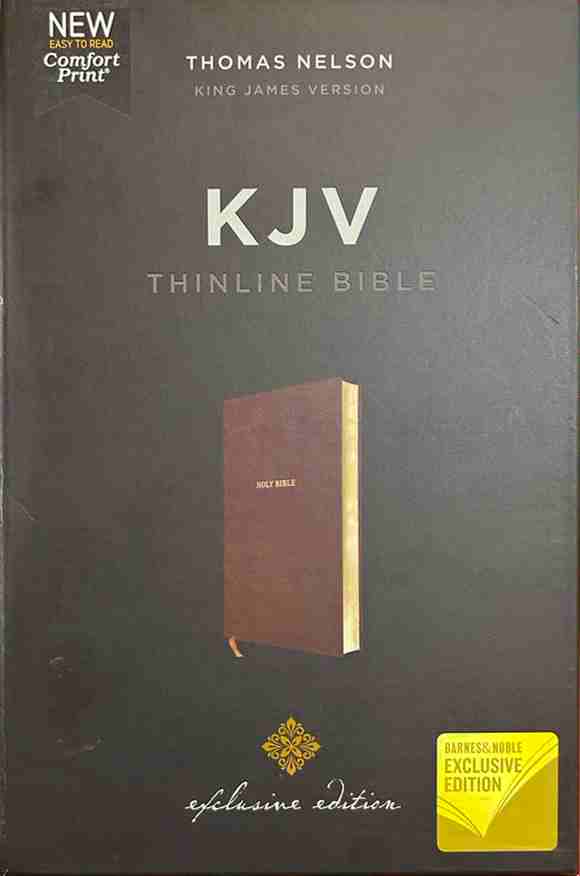 KJV- Thinline Bible Exclusive Edition