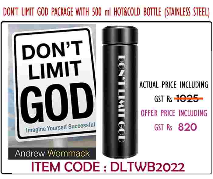 Don't Limit GOD Package with Hot and Cold 500 ml water bottle ( DLTWB2022)