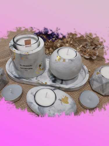 Decorative scented candles